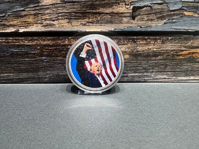 אונקיית כסף 999 נדירה 
תמונה של טראמפ