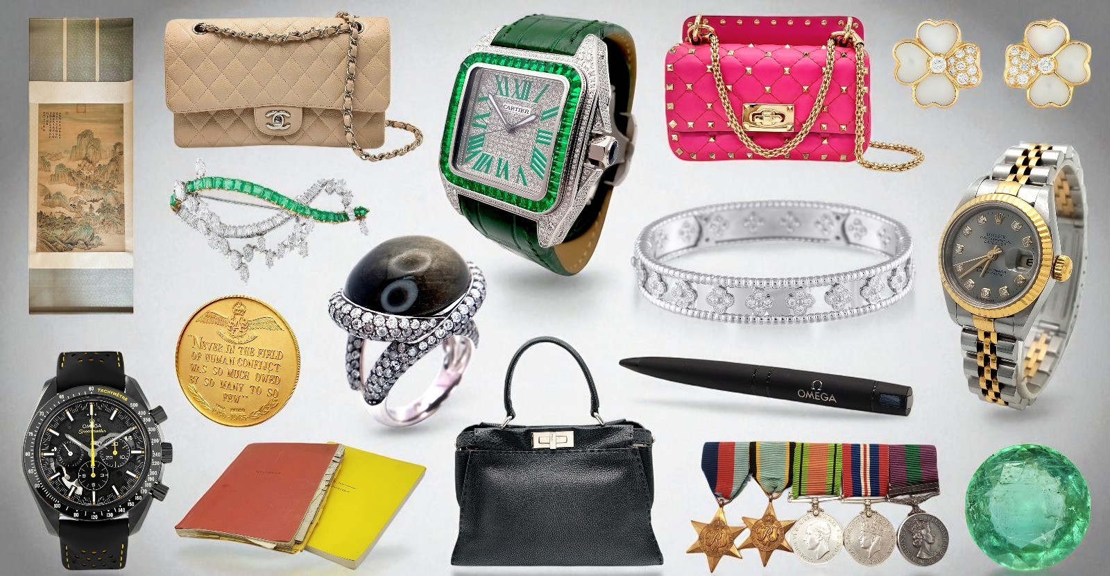 Cadmore Auctions | Sunday Afternoon Automatic Sales (Jewellery, Watches, Designer Items, Militaria, Coins, Asian Antiques and Collectables) All Bidding Opens From the Starting Bid on Each Lot!