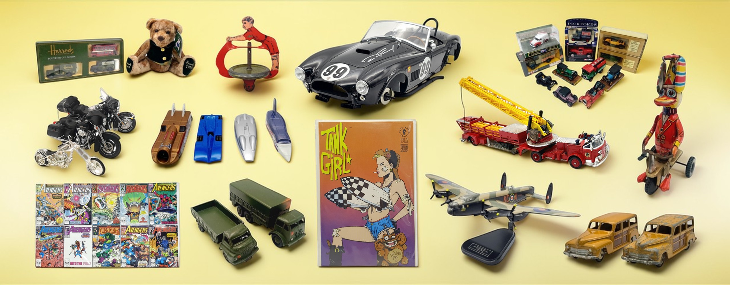 Cadmore Auctions | Toys and Comics Clearance Sales!