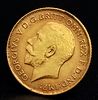 A 1915 King George, 22K Gold Half Sovereign Coin. A/S 1291.Image - 1