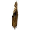 A rare and large vintage hand carved Agarwood Guanyin deity Statue seated on clouds, sculpted Image - 2