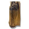 A rare and large vintage hand carved Agarwood Guanyin deity Statue seated on clouds, sculpted Image - 5