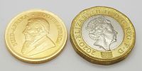 A PROOF CONDITION QUARTER KRUGERRAND COIN DATED 2021 . A QUARTER OUNCE OF 24K GOLDFotos - 3