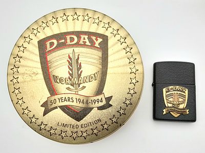 Vintage D-DAY 1994 ZIPPO LIGHTER Limited addition to Commemorate 50 year anniversary of D-DAY.