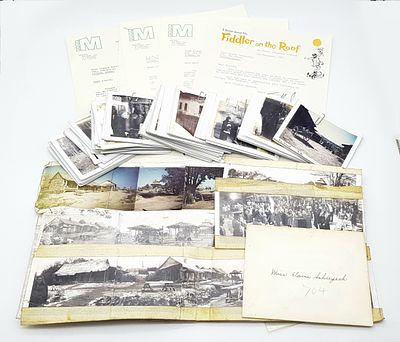 An Incredible Collection of Continuity Photographs from the 1971 Hit Movie 'Fiddler on the