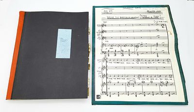 An Ultra Rare First Shooting Script from the 1953 Laurence Olivier Movie - 'The Beggar's