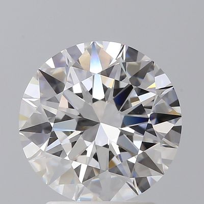 A 2.04ct Round Brilliant Cut Lab-Grown Diamond. Colour D, clarity VVS2. IGI certified. Cert no: 