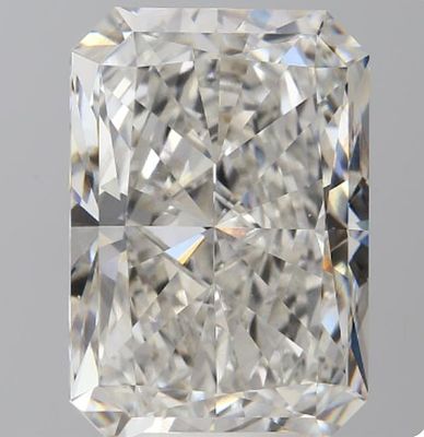A 6.87ct Radiant Cut Lab-Grown Diamond. Colour F, clarity VS2. IGI certified. Cert no: 