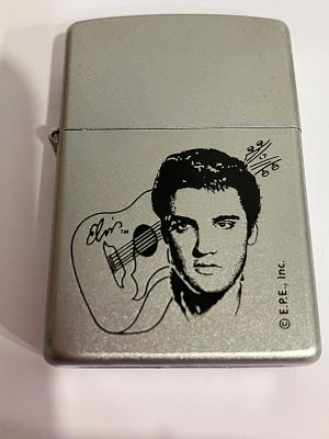 Vintage ZIPPO ‘ELVIS’ LIGHTER. Excellent as new condition. UK Mainland Shipping Only