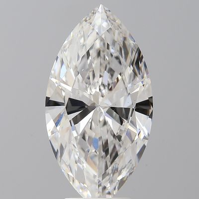 A 4.00ct Marquise Cut Lab-Grown Diamond. Colour D, clarity VS2. IGI certified. Cert no: 