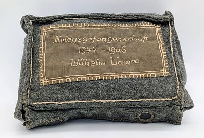 A very interesting item made by a WW2 German Prisoner of War who was captured at Normandy and 