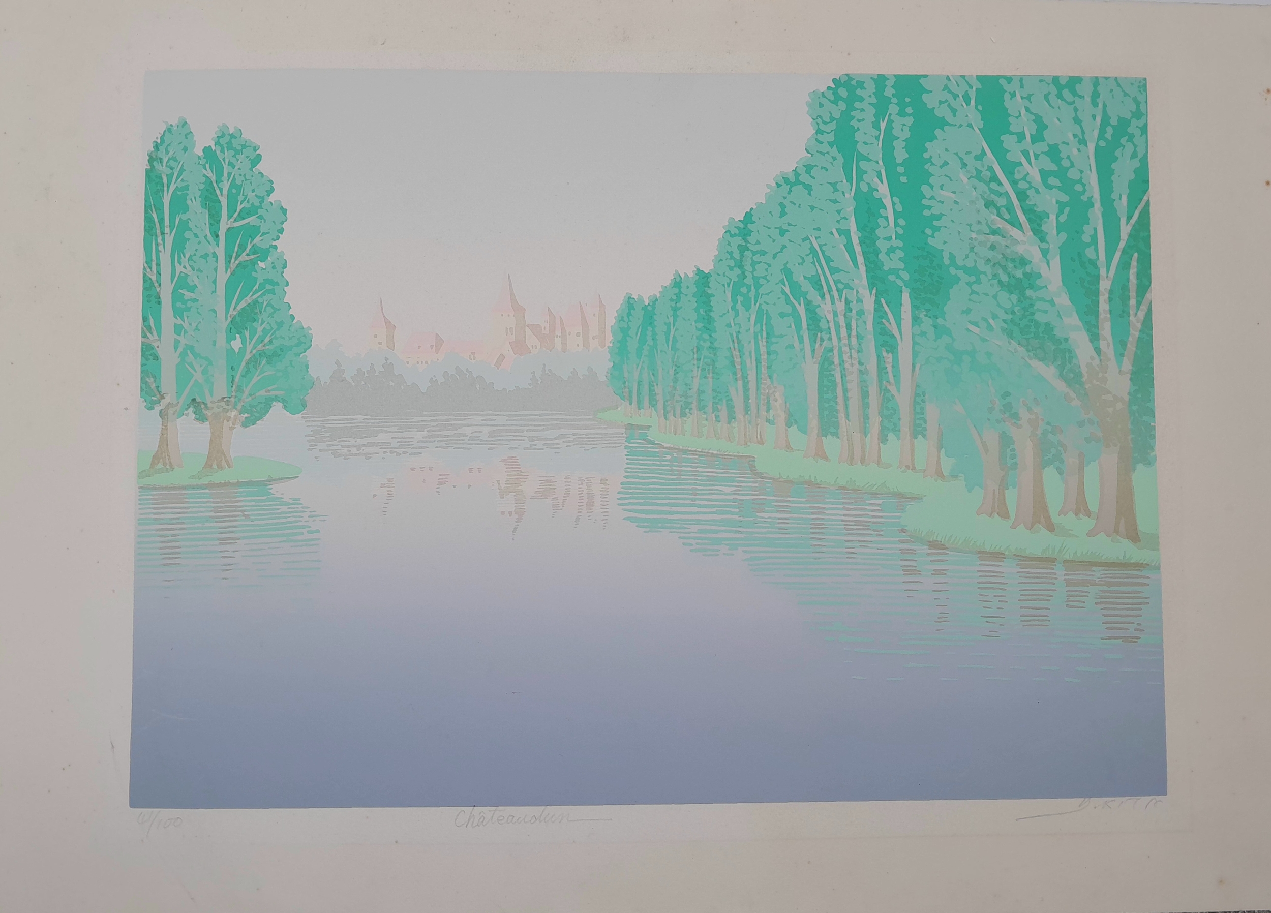 A Japanese Limited Edition Print by artist Yoshiaki Kita