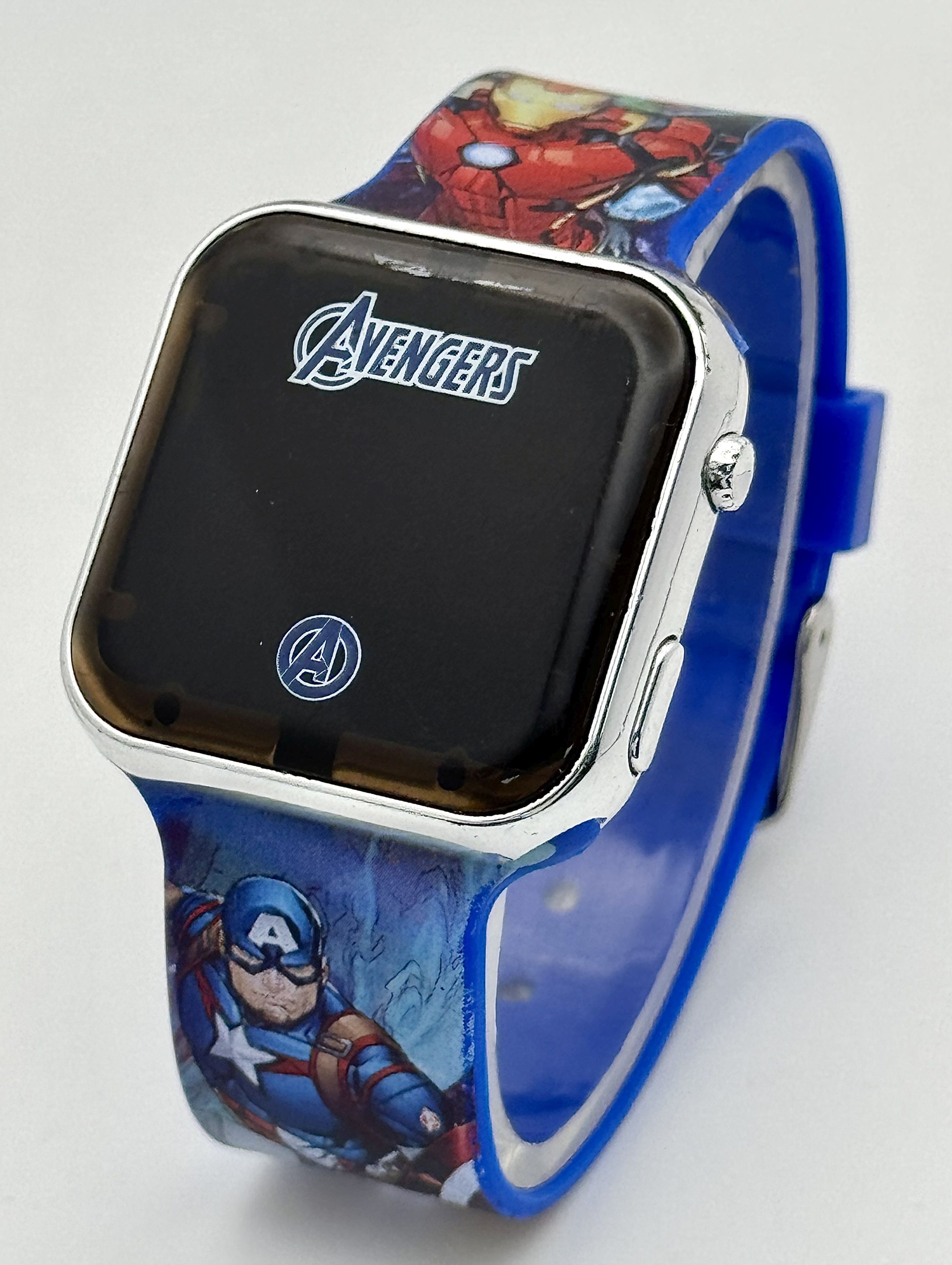 A Marvel Avengers, Led Digital, Rubber Strap Watch