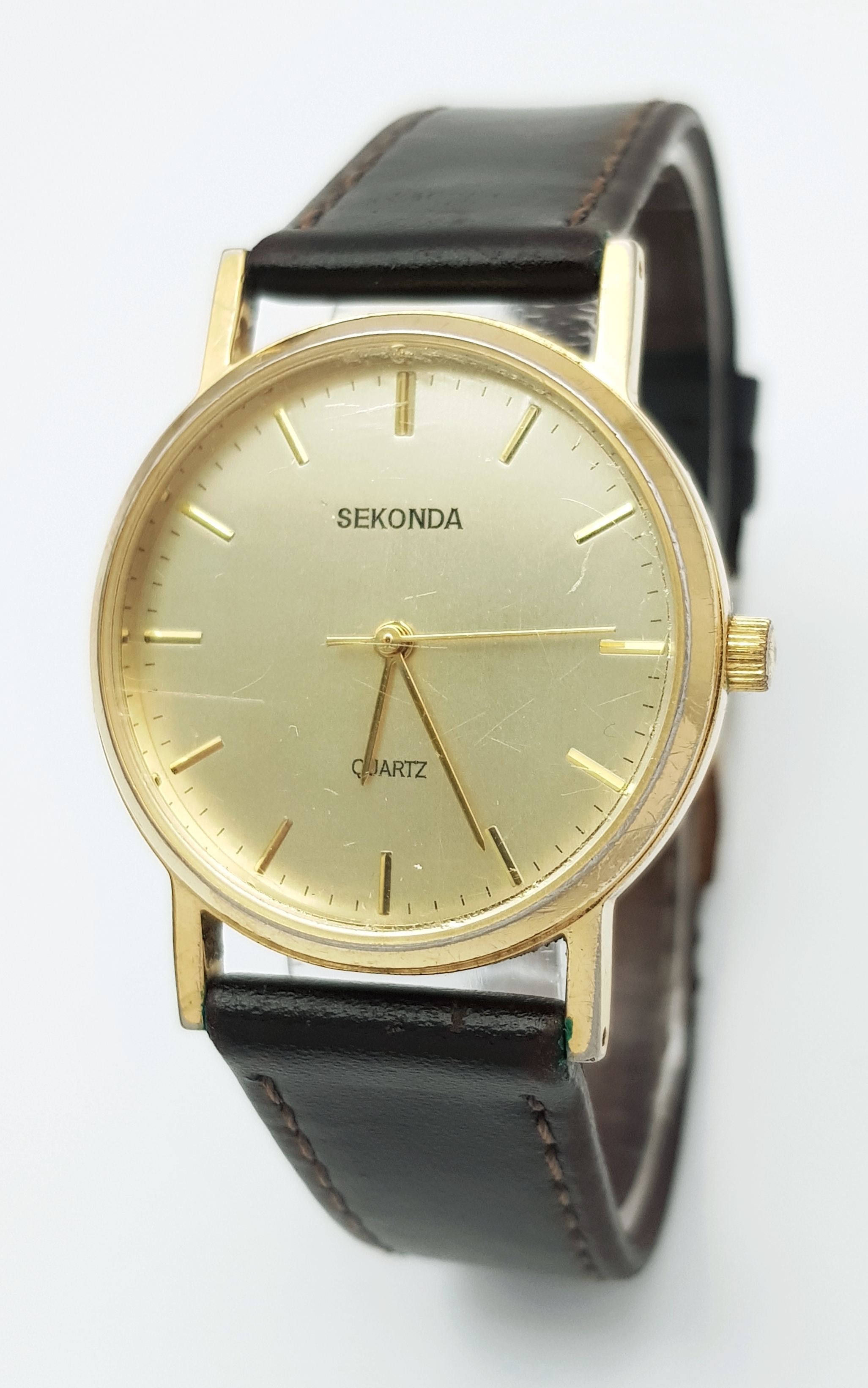 A Vintage Sekonda Gents Quartz Watch