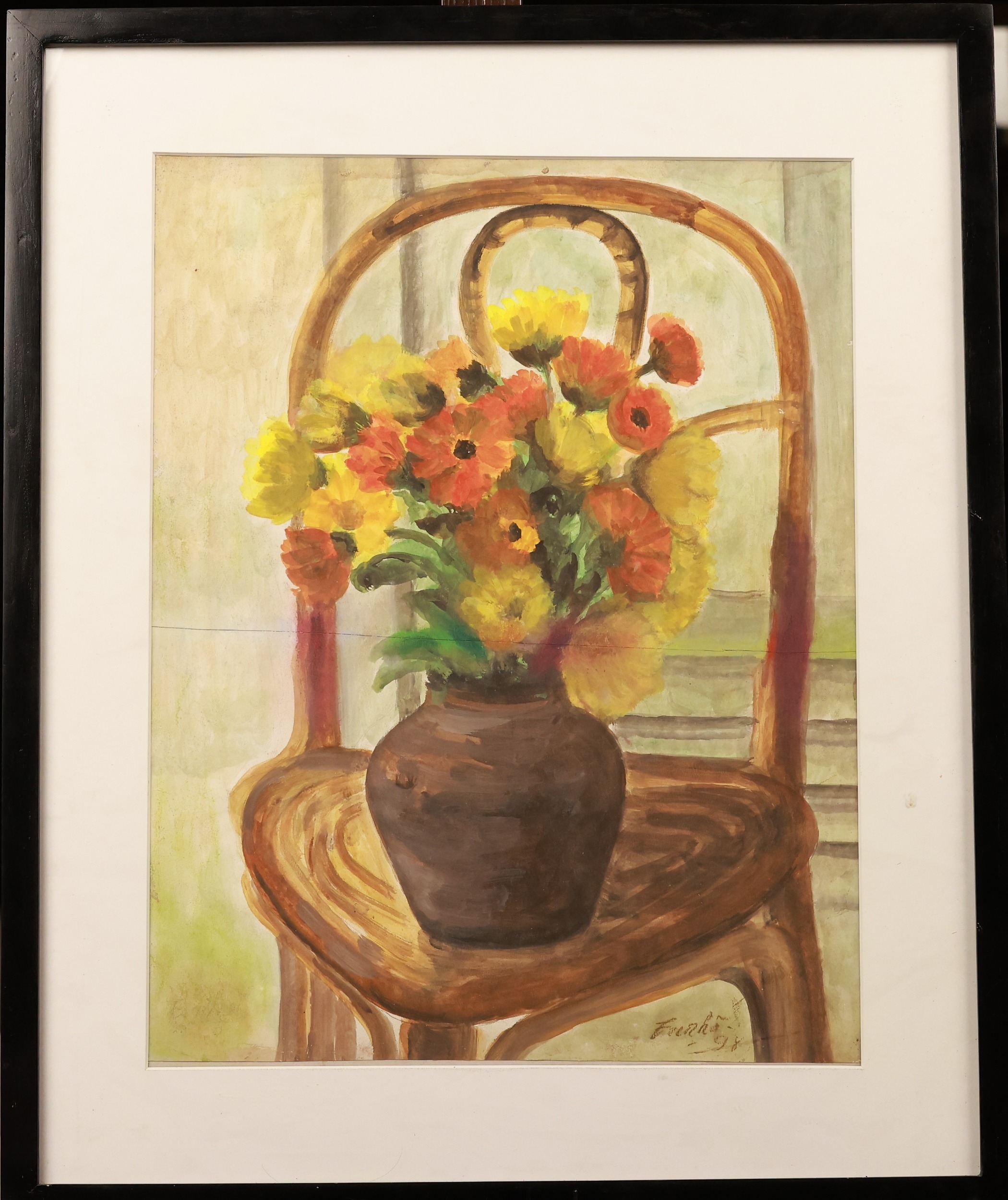 "Still Life" by Trinh Nha, 62 x 48 cm, Watercolor on paper