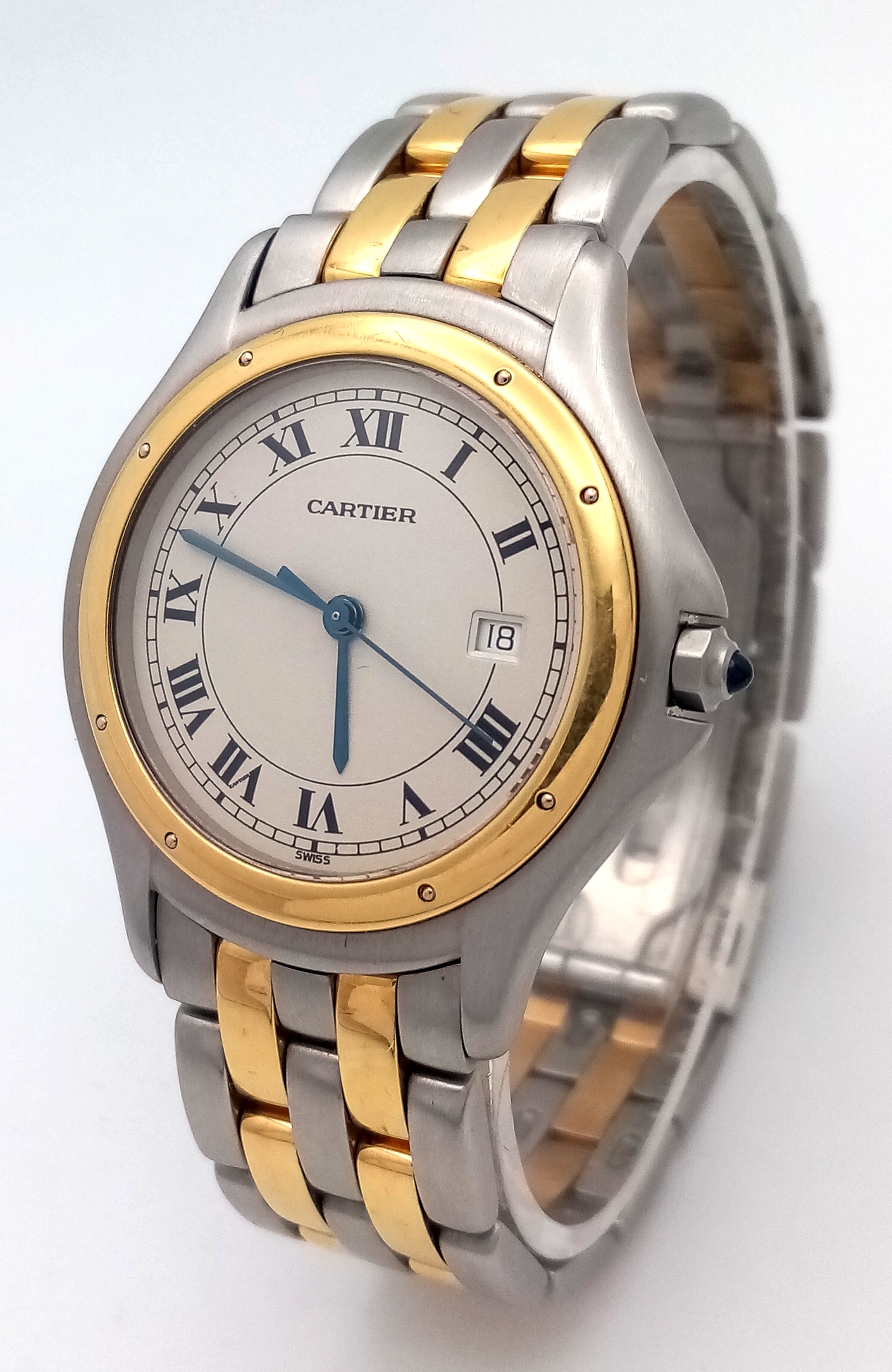 A Vintage Cartier Panthere Cougar Watch