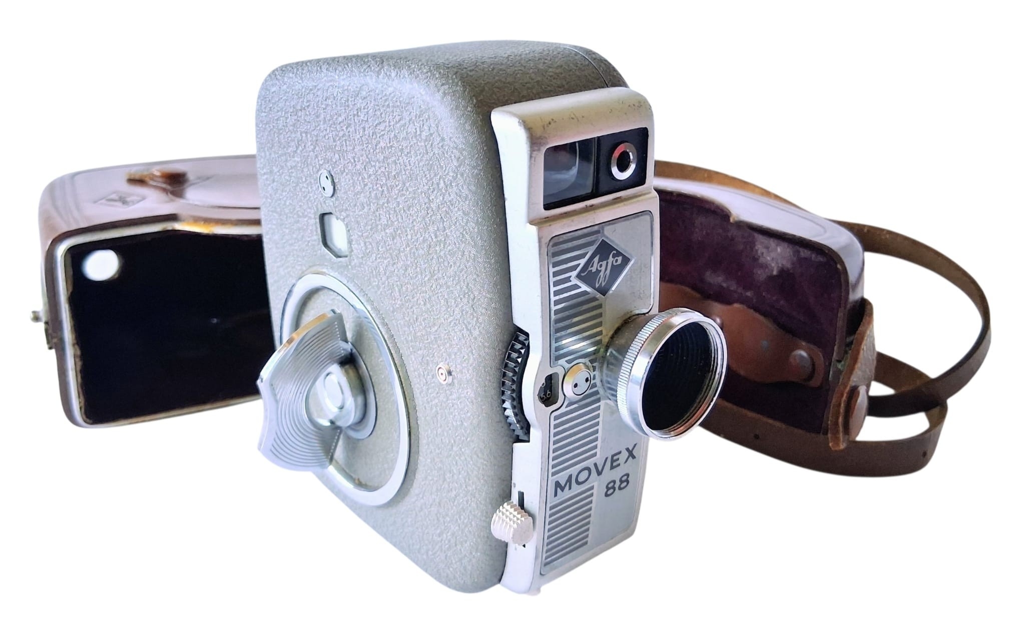 A vintage AGFA MOVEX 88, 8mm line camera