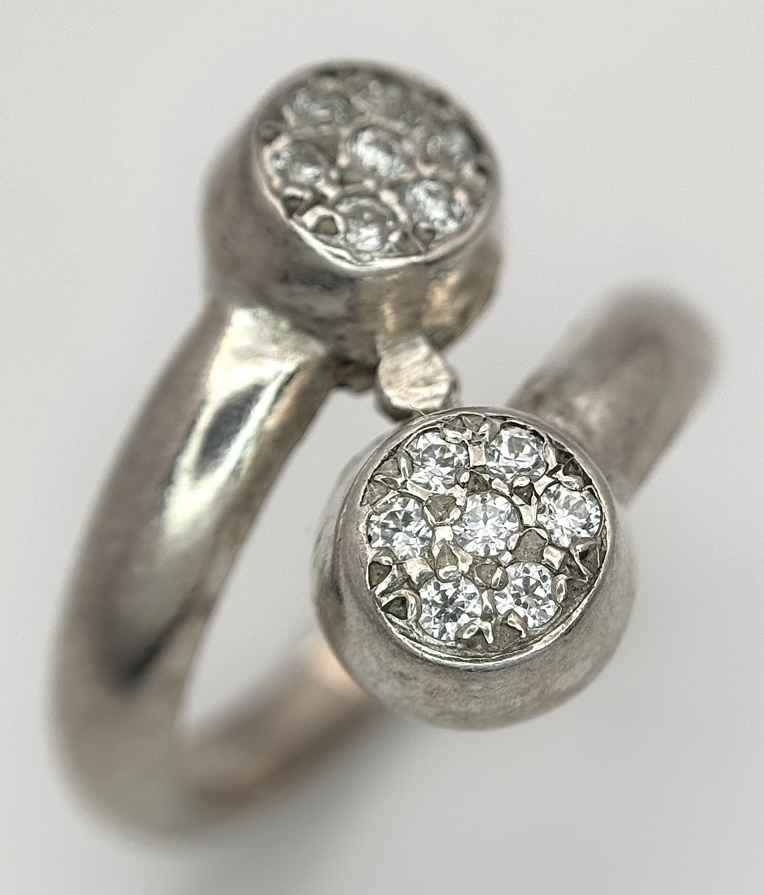 An Impressive and Unusual Crossover SILVER RING