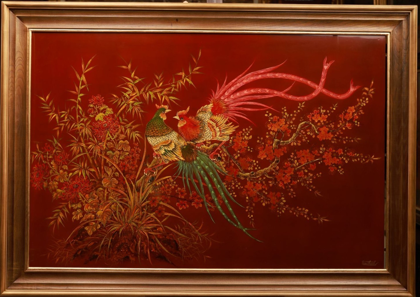 "Birds" by Thanh. 80 x 120