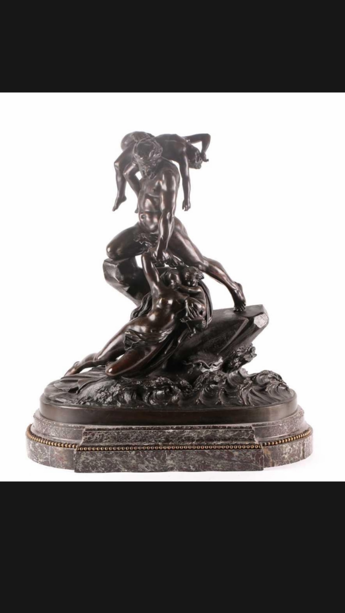 An Antique Bronze Sculpture by Jan Jozef Jacquet (1822 - 1898)