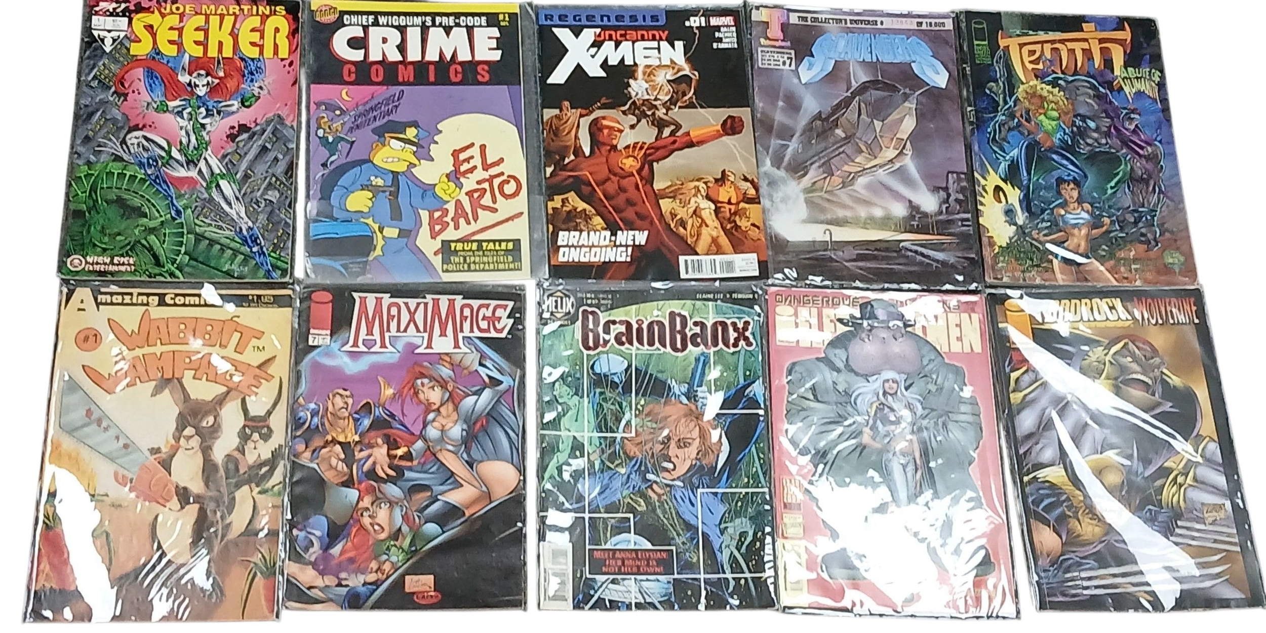Ten Mixed Comics - Some Eclectic