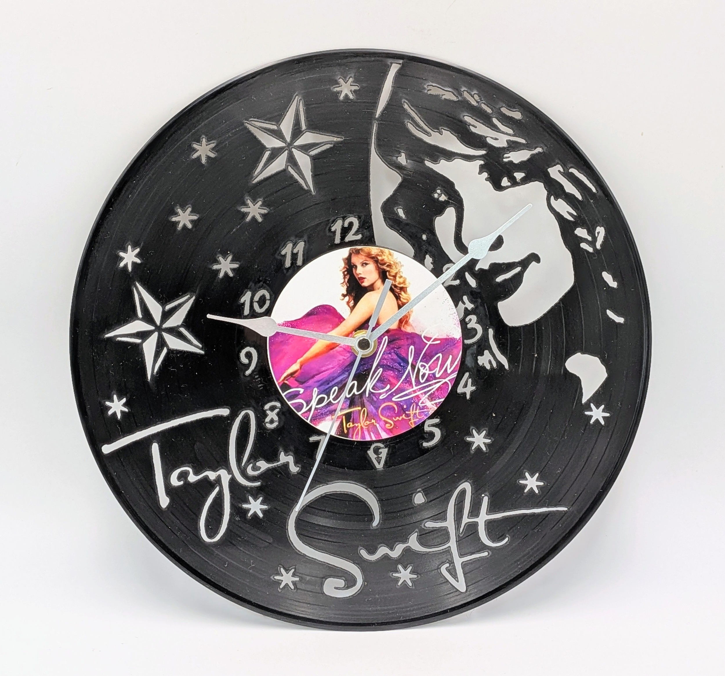 A Taylor Swift Custom Made Wall Clock