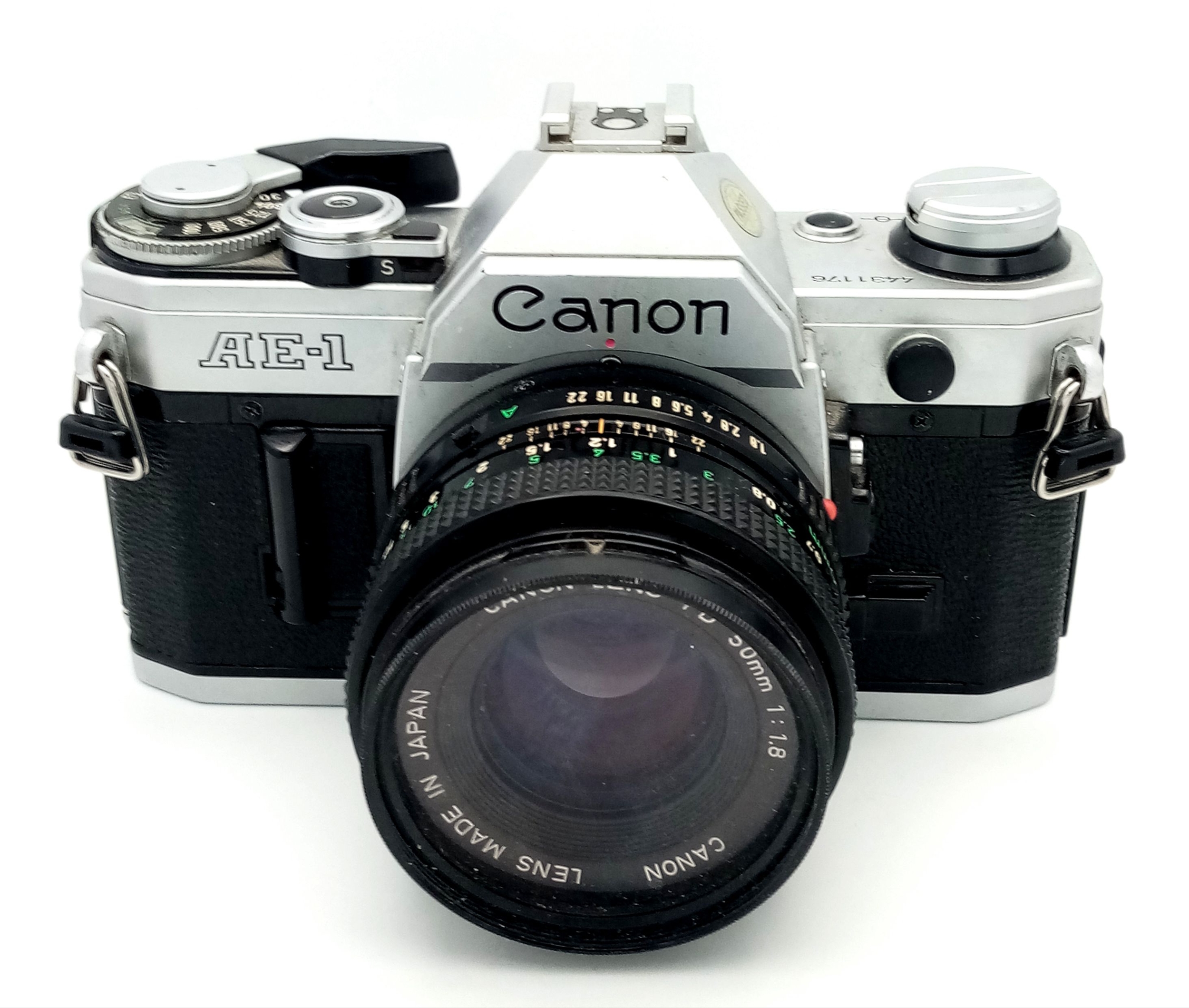 A Vintage Canon AE-1, 35mm Camera