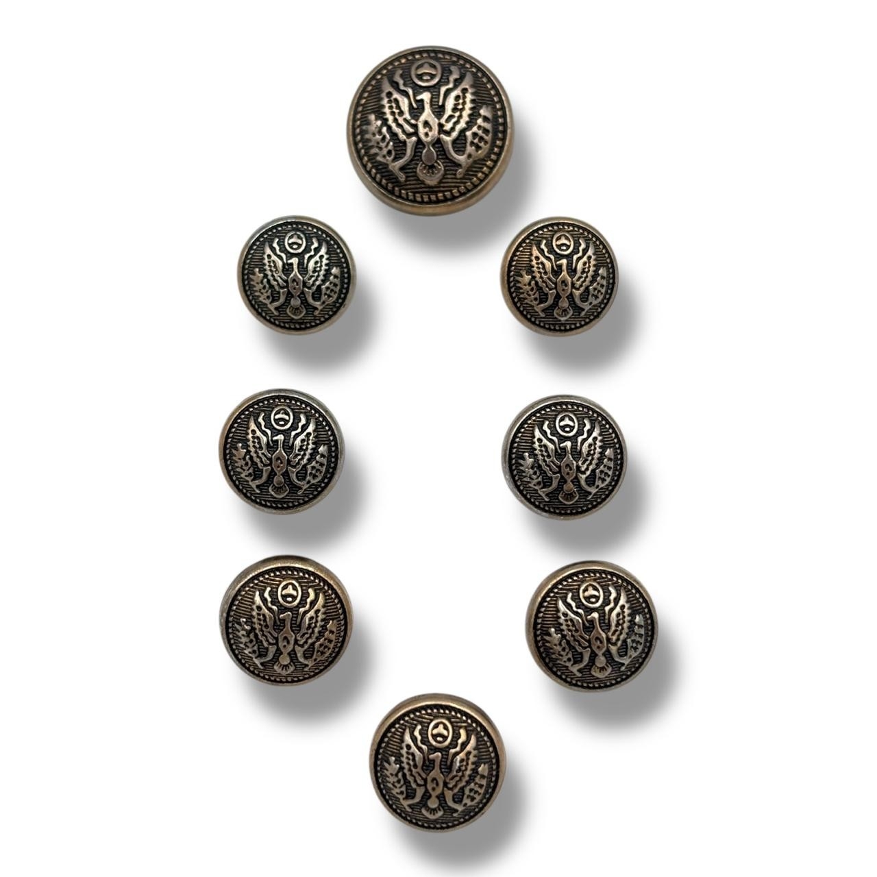 A Vietnam war era matching set of eight U.S