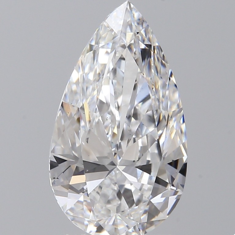 A 1.51Ct Pear Shape Lab-Grown Diamond