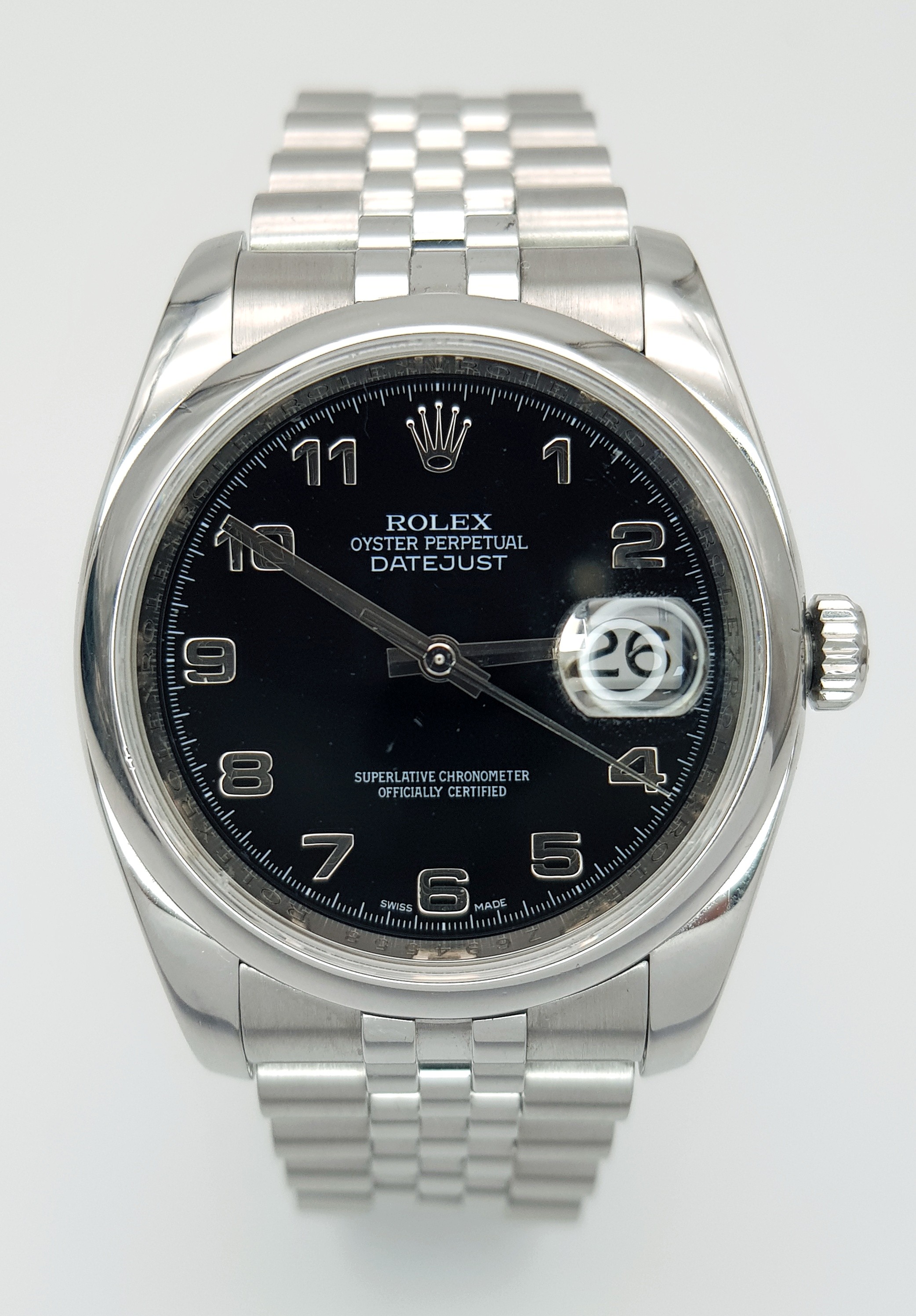 A Rolex Oyster Perpetual Datejust Gents Watch