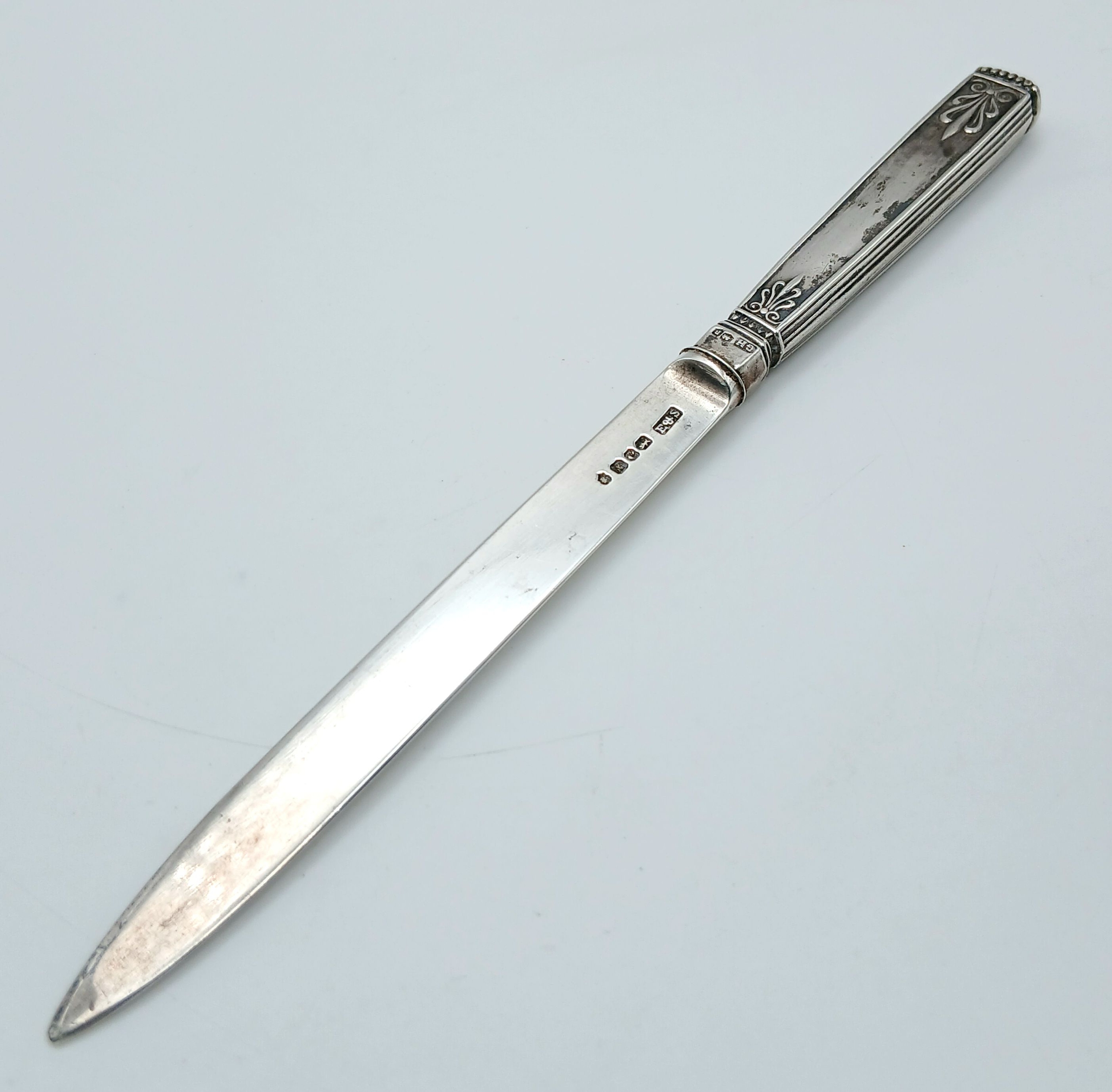 A Very Rare Makers Mark on an Antique Letter Opener