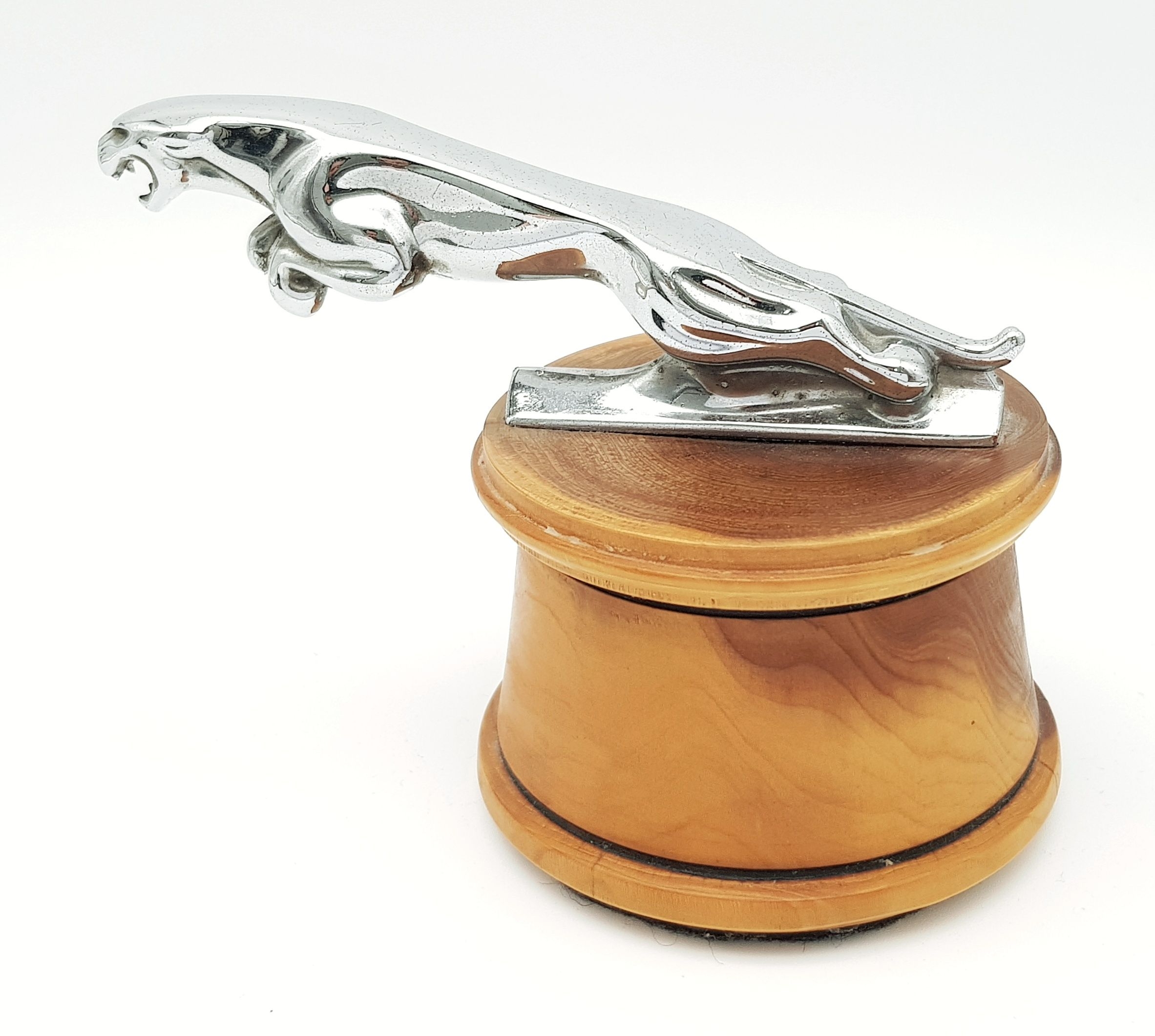 A 1960s Vintage Chrome-Plated Jaguar 'Leaper' Car Mascot
