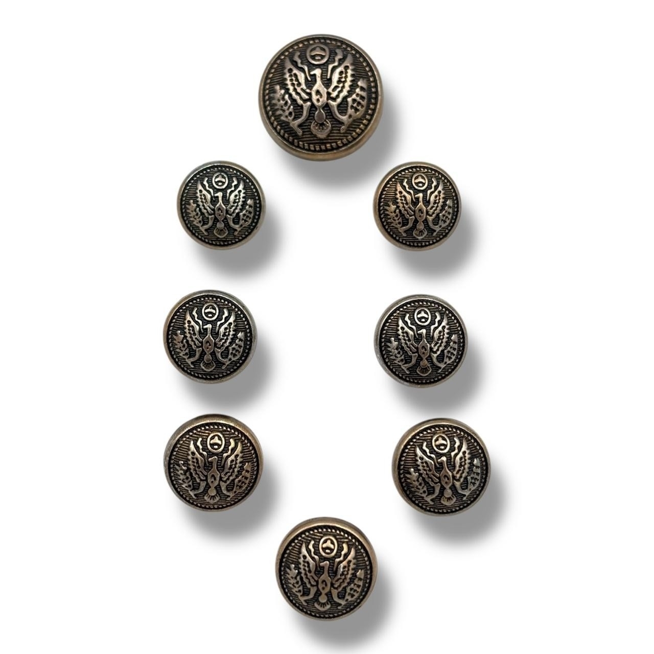 A Vietnam war era matching set of eight U.S