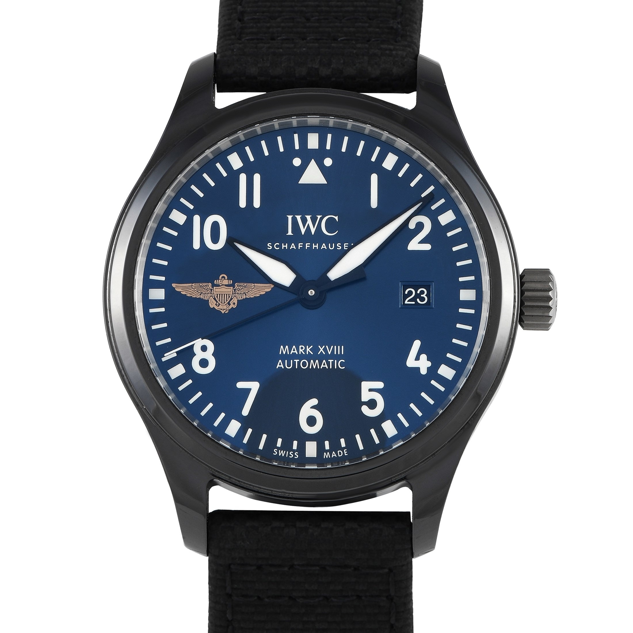 An IWC Pilot's Mark XVIII Wings of Gold Watch