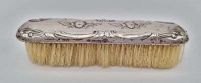 An Antique Silver Dress/Clothes Brush. Hallmarks for Chester 1902 - Probably James Deakin and 