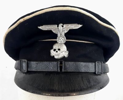 Early WW2 Waffen SS Nco’s Crusher Visor Cap.