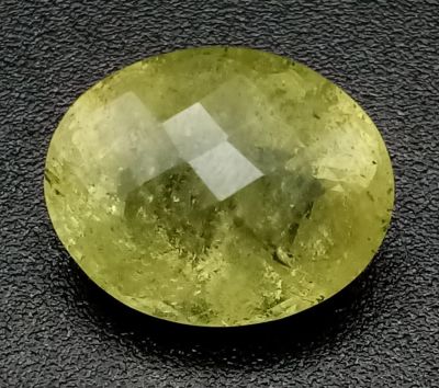 A 5.94ct Natural Yellow Beryl, Earth Mined. Comes with an ITLGR Certificate.