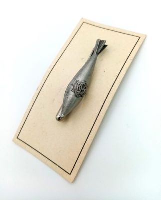 Un-issued WW2 German R.L.B (Air Raid Warden) Fund Raising Stick Pin. Super Condition.