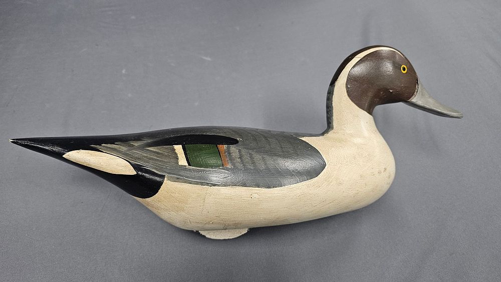 Lot 155D: Vintage Pintail Drake Duck Decoy