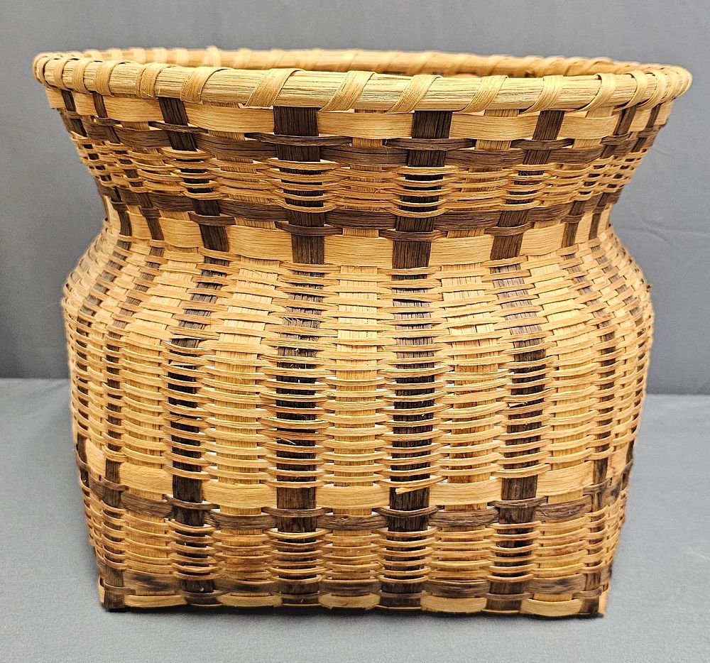 Lot 236A: Fine Documented Agnes L. Welch Cherokee Basket