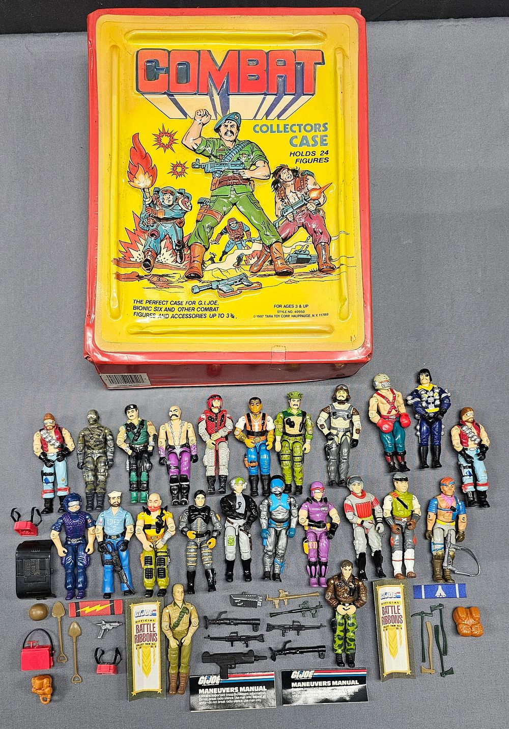 Lot 211: 23 Vintage GI-Joe Action Figure Lot