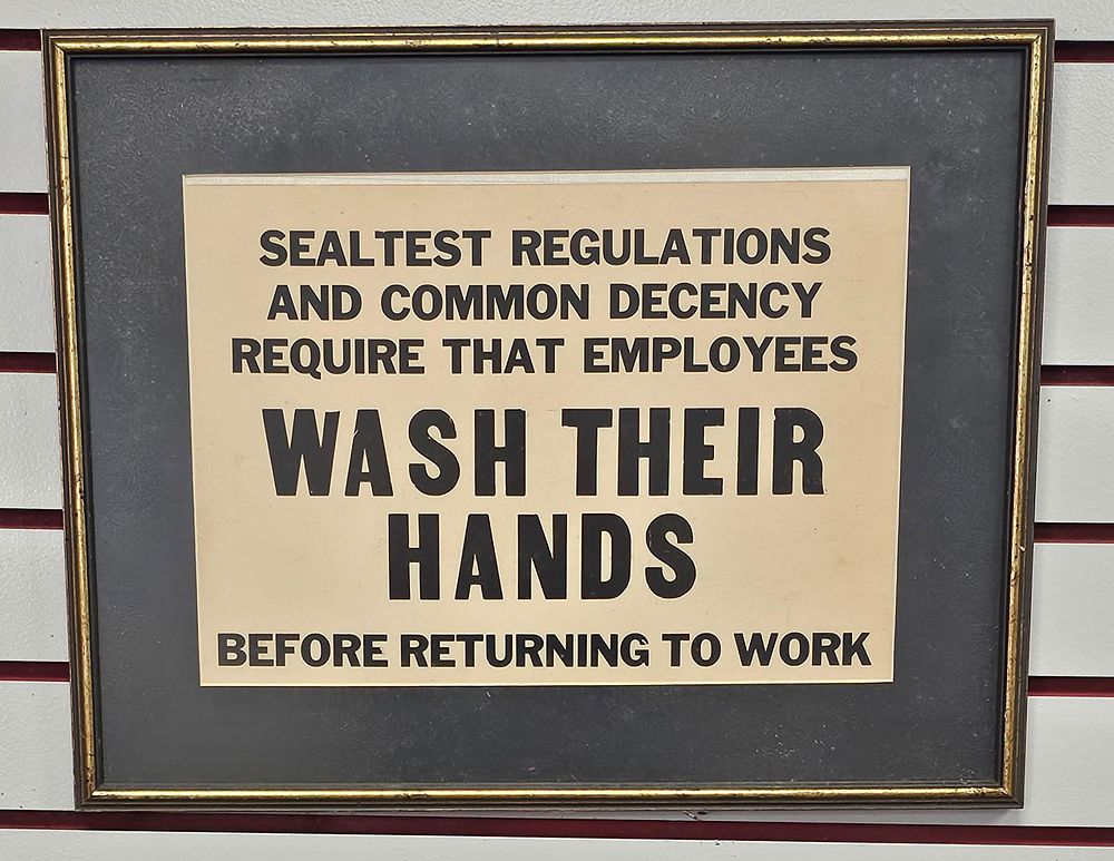 Lot 235: Sealtest "Wash Their Hands"