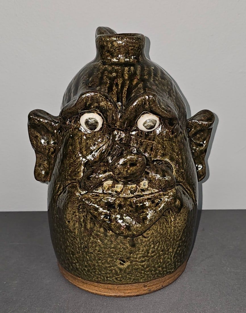 Lot 145: 1996 Clete Meaders Face Jug