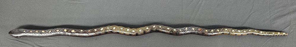 Lot 146A: Fine Salt Glaze L.M. Koonce Robins, North Carolina Folk Pottery Snake
