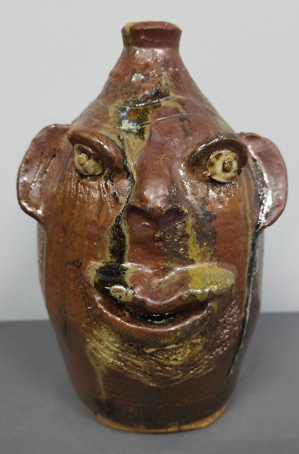 Lot 171: Significant Marie Rogers Verse  Face Jug