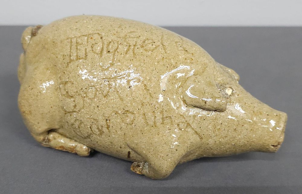 Lot 178: Steve Ferrell Folk Pottery Pig