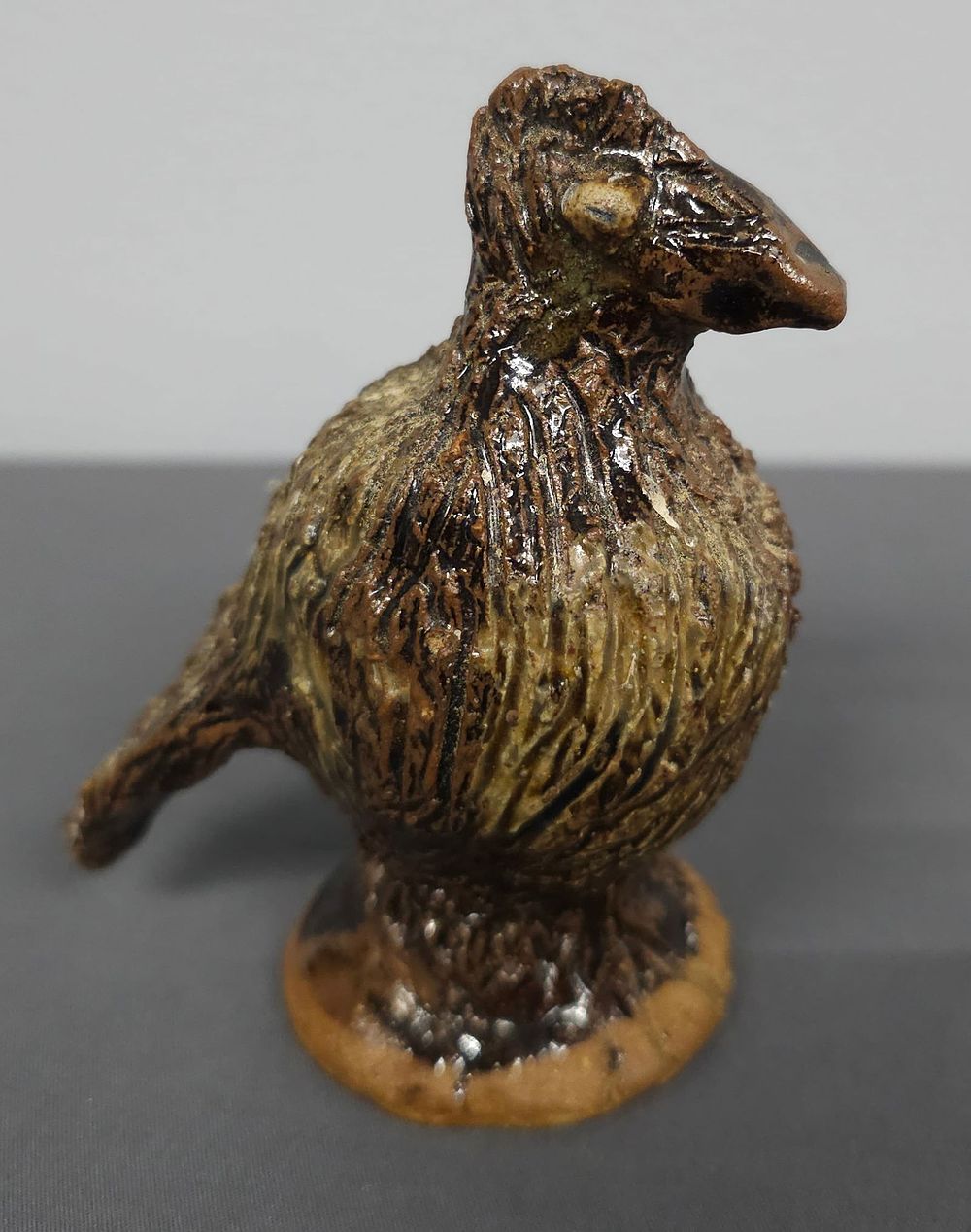 Lot 183F: Marie Rogers Folk Pottery Chicken