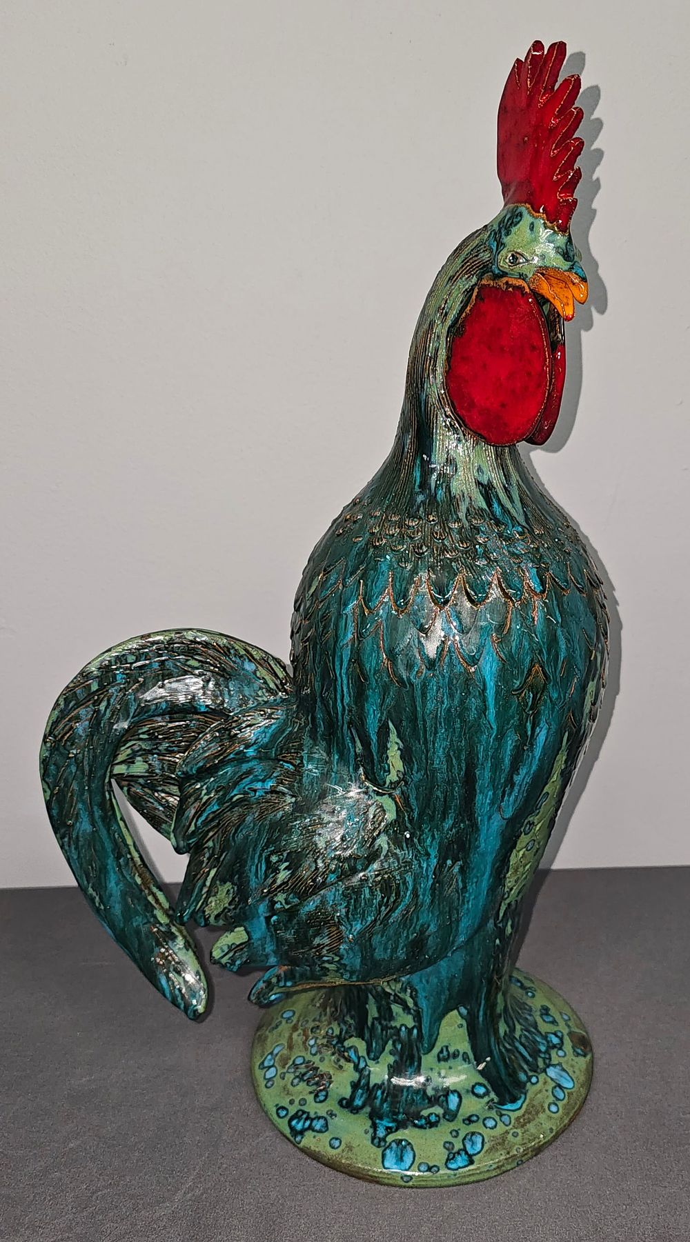 Lot 185: Stunning Charlie West Rooster