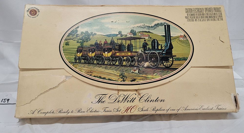 Lot 159: Bachman DeWitt Clinton "HO" Scale Set