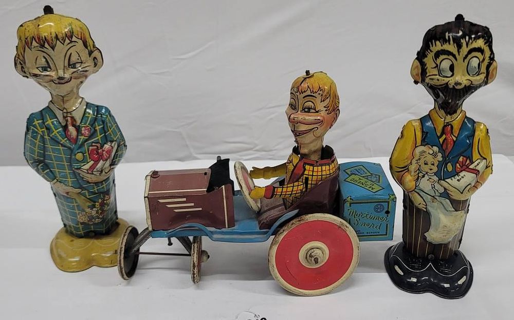 Lot 218: 1930-40's Marx Wind Up Toy Lot of 3